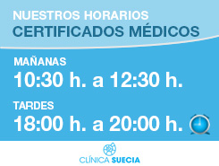 06_Banner_horario_CERTIFICADOS Horario clinica suecia: certificados médicos